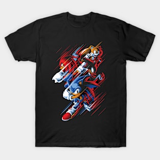 Sonic Anime and Video Game Fanart T-Shirt